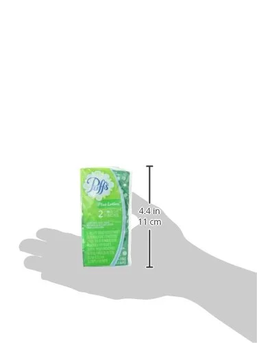 Puffs Plus Lotion Facial Tissues, 2 to Go Packs, 10 Tissues Per Pack - Packet (20 Tissues Total)