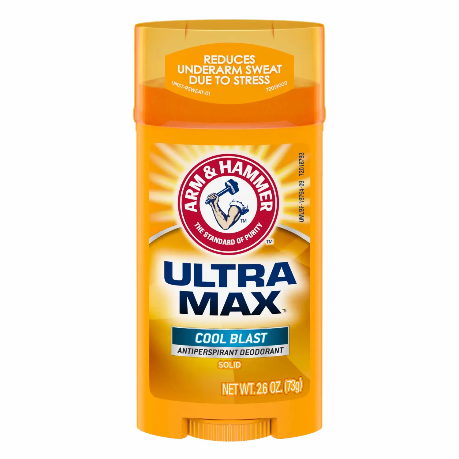 Arm & Hammer Ultra MAX Deodorant- Cool Blast- Solid - 2.6oz- Made with Natural Deodorizers
