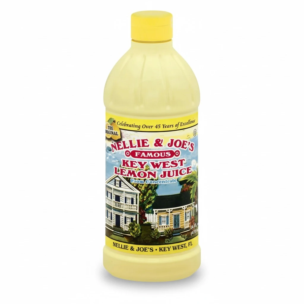Nellie & Joe's, Key West Lemon Juice, 16 Fl Oz Bottle