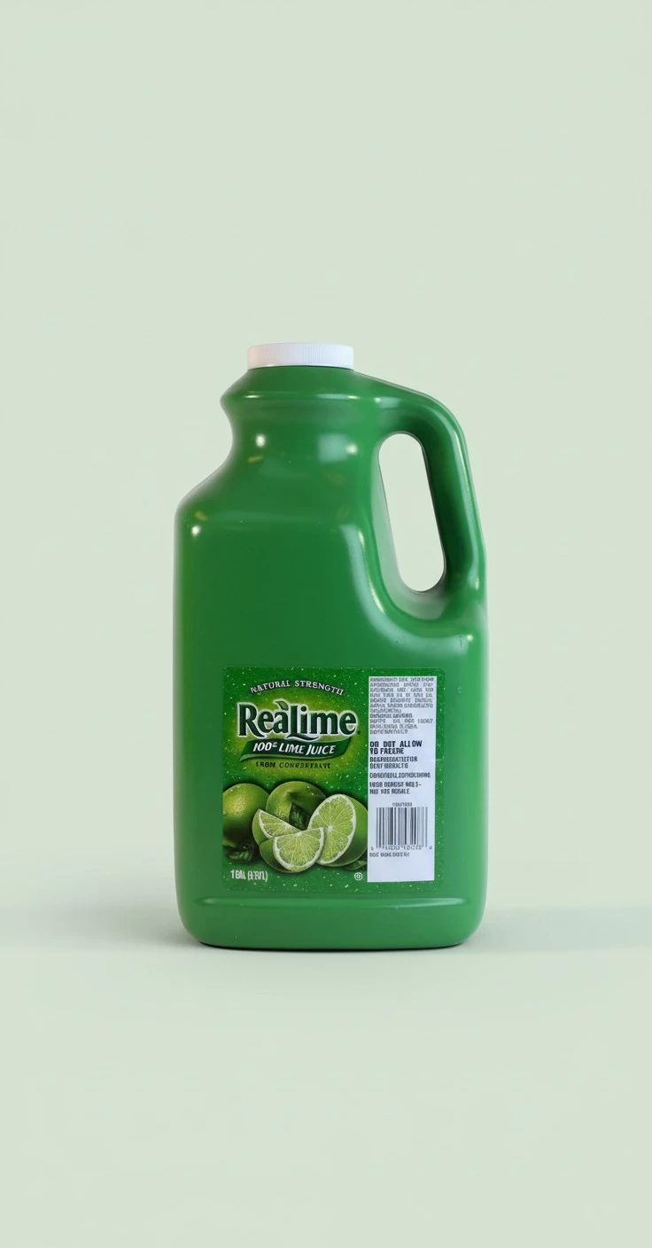 Real Lime Juice (1 Gallon) 100% Lime Juice