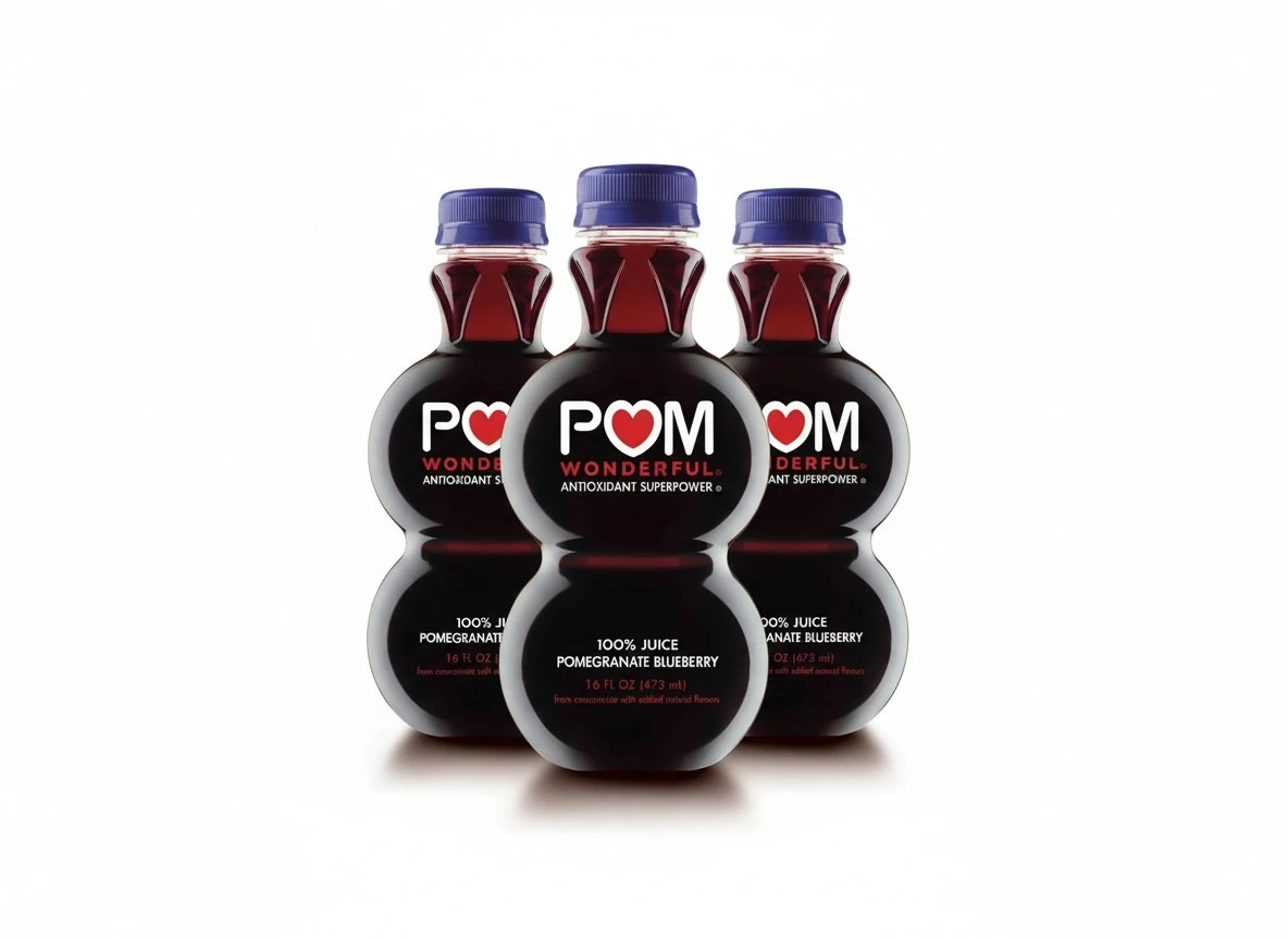 POM Wonderful Pomegranate Blueberry 100% Juice, 16 Fl Oz (Pack of 6)