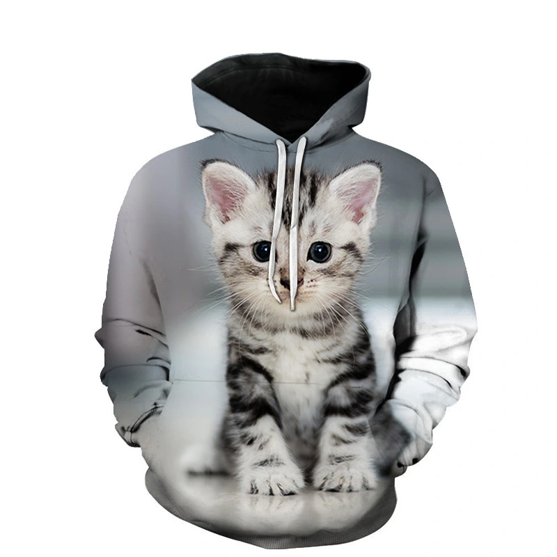 Digital Printing Casual Couple Sports Hoodie Sweater Baseball Uniform