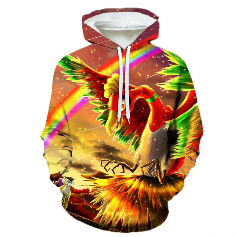 3D Digital Printing Couple Casual Men's Top Hoodie Sweater