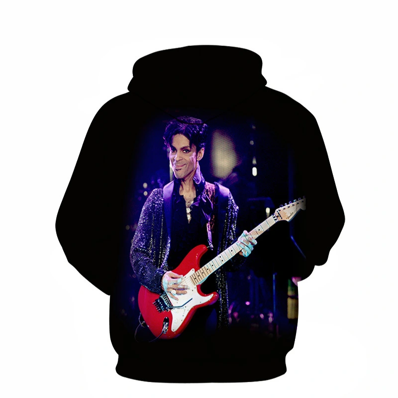 Cross-Border Foreign Trade Spring And Autumn Models 3D Digital Printing Pullover Casual Hoodie Sweater Baseball Uniform Factory Wholesale