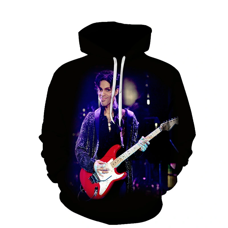 Cross-Border Foreign Trade Spring And Autumn Models 3D Digital Printing Pullover Casual Hoodie Sweater Baseball Uniform Factory Wholesale