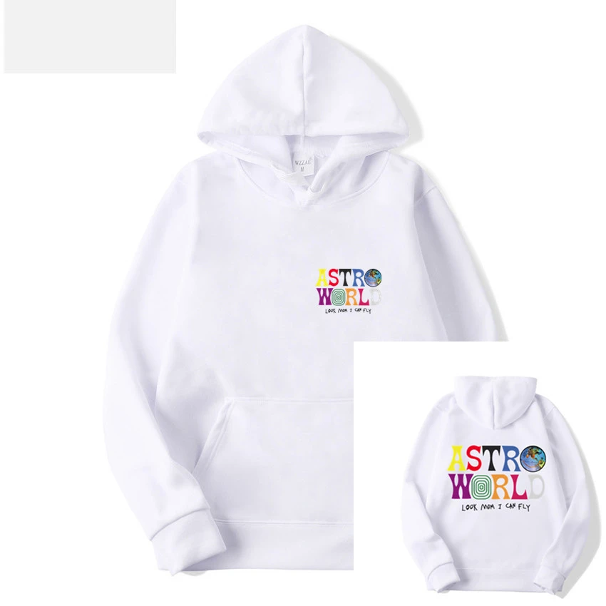 Astroworld Printed Hoodie Sweatshirt