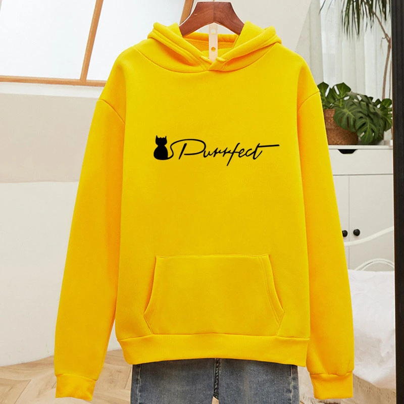 Harajuku Style Pullover Hooded Sweater For Men And Women Student Couples
