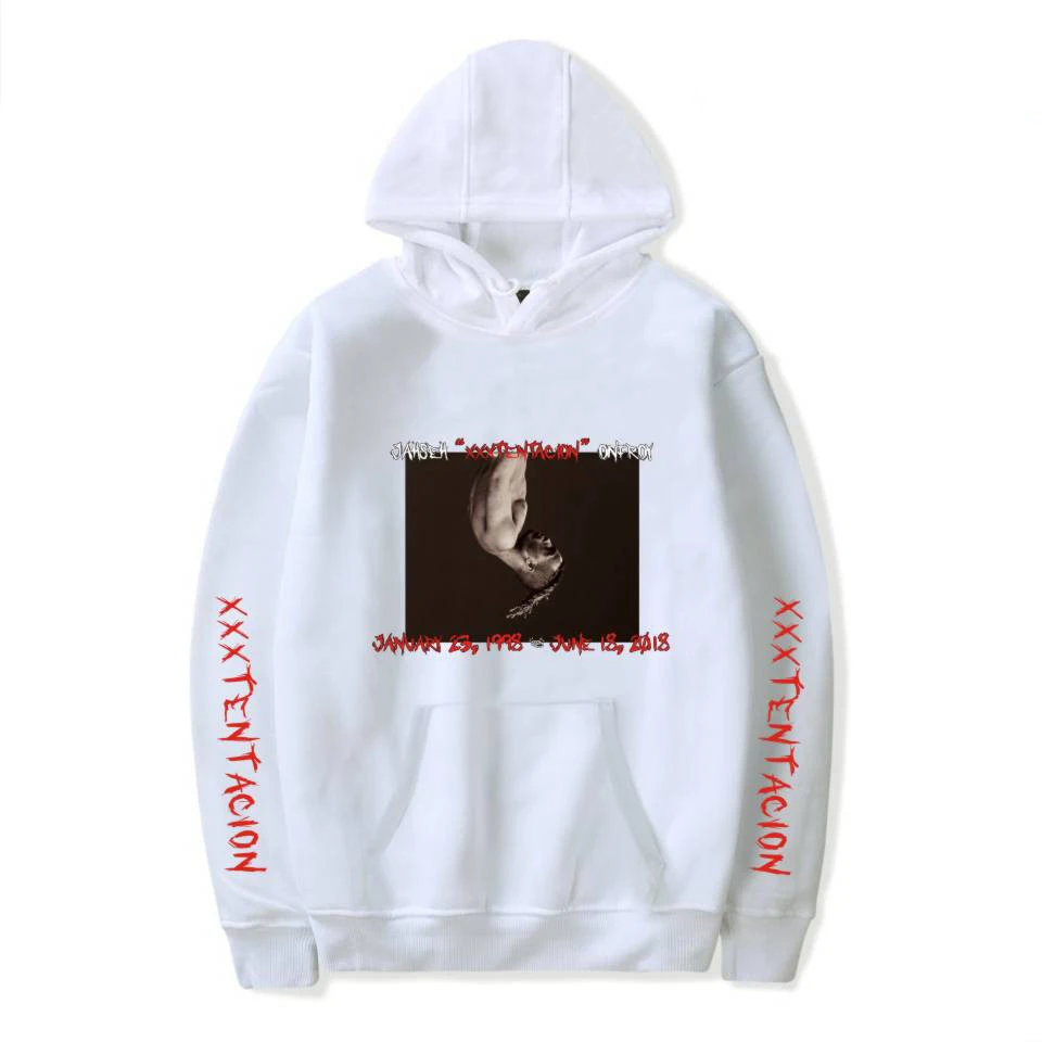 Rapper Men's And Women's Street Plus Velvet Hooded Sweater Commemorative Shirt