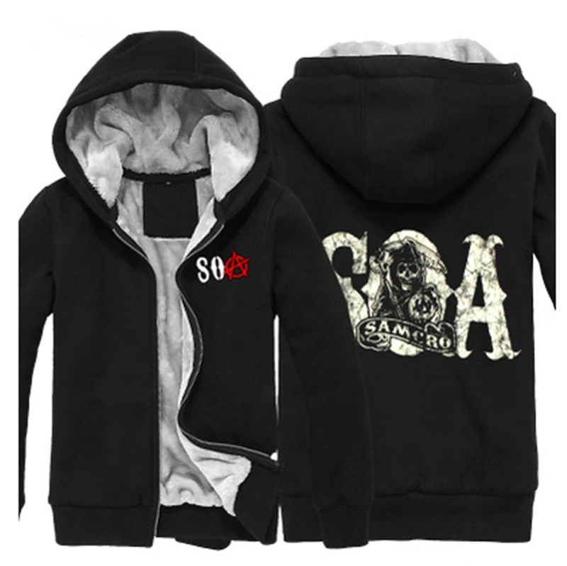 Warm Jacket Plus Velvet Padded Hoodie