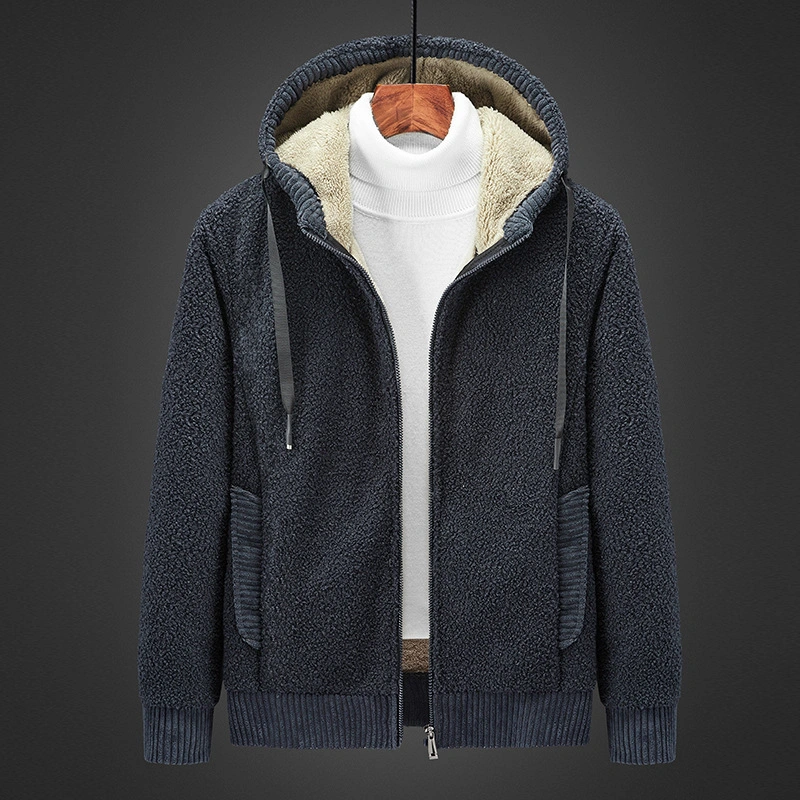 Men Sweater Coat Plus Size Cardigan