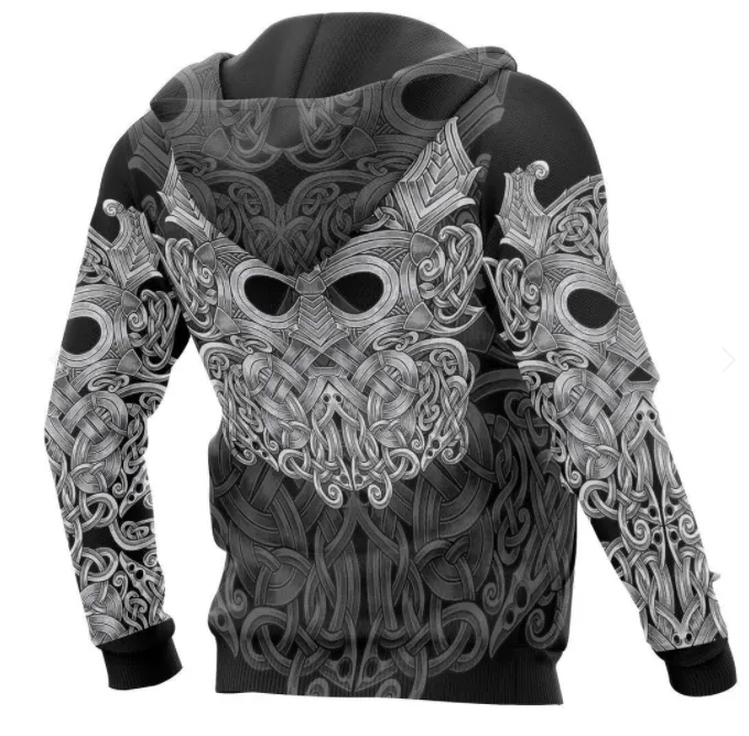 Digital 3D Printed Pullover Hoodie Fashion Hoodie