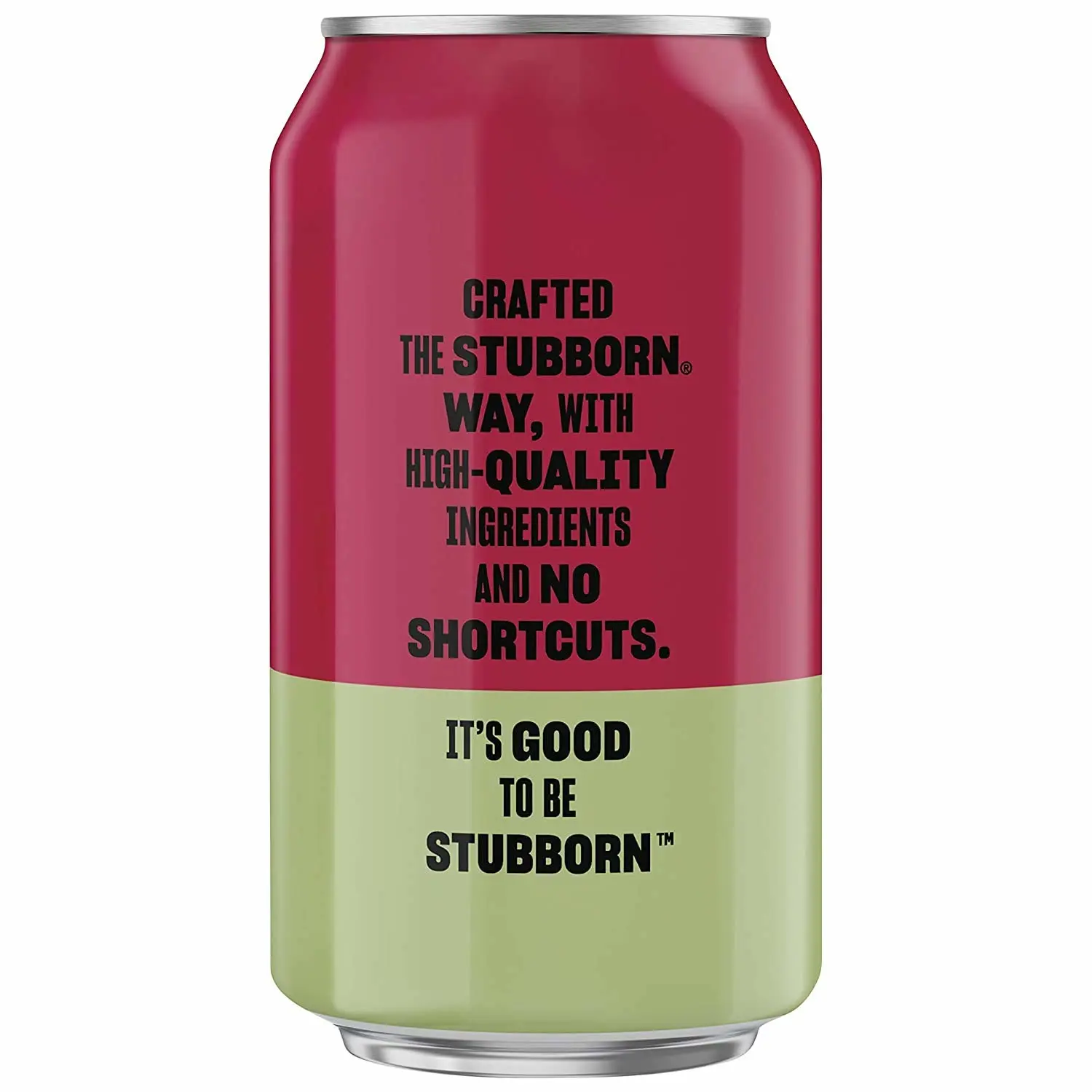 STUBBORN SODA, Black Cherry Tarragon, 12oz Cans (12 Pack)