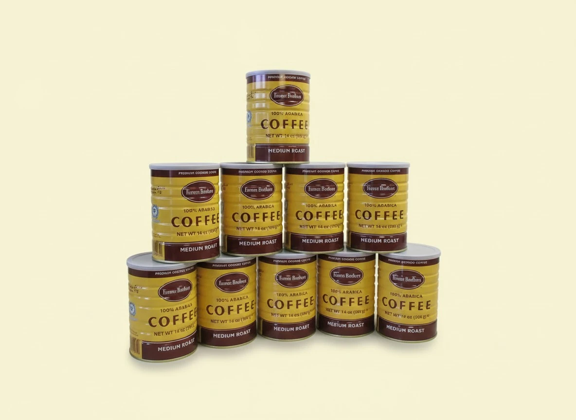 Farmer Brothers 100% Arabica Medium Roast Ground Coffee - Rainforest Alliance Certified (9-Pack)
