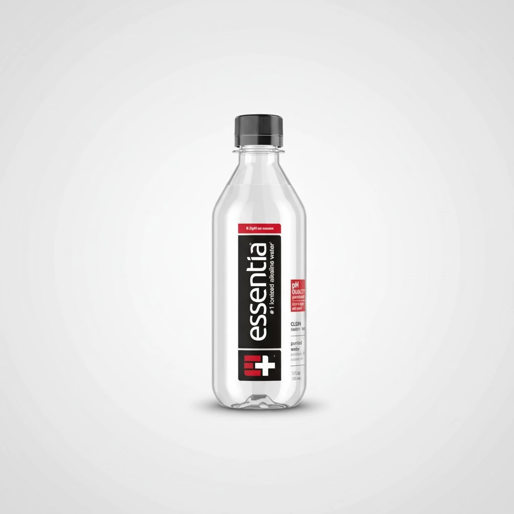 Essentia Water LLC; Ionized Alkaline Bottled Water; 99.9% Pure; 9.5 pH or Higher; Consistent Quality in Every BPA and Phthalate-Free Bottle; 12 Fl Oz (Pack of 12)