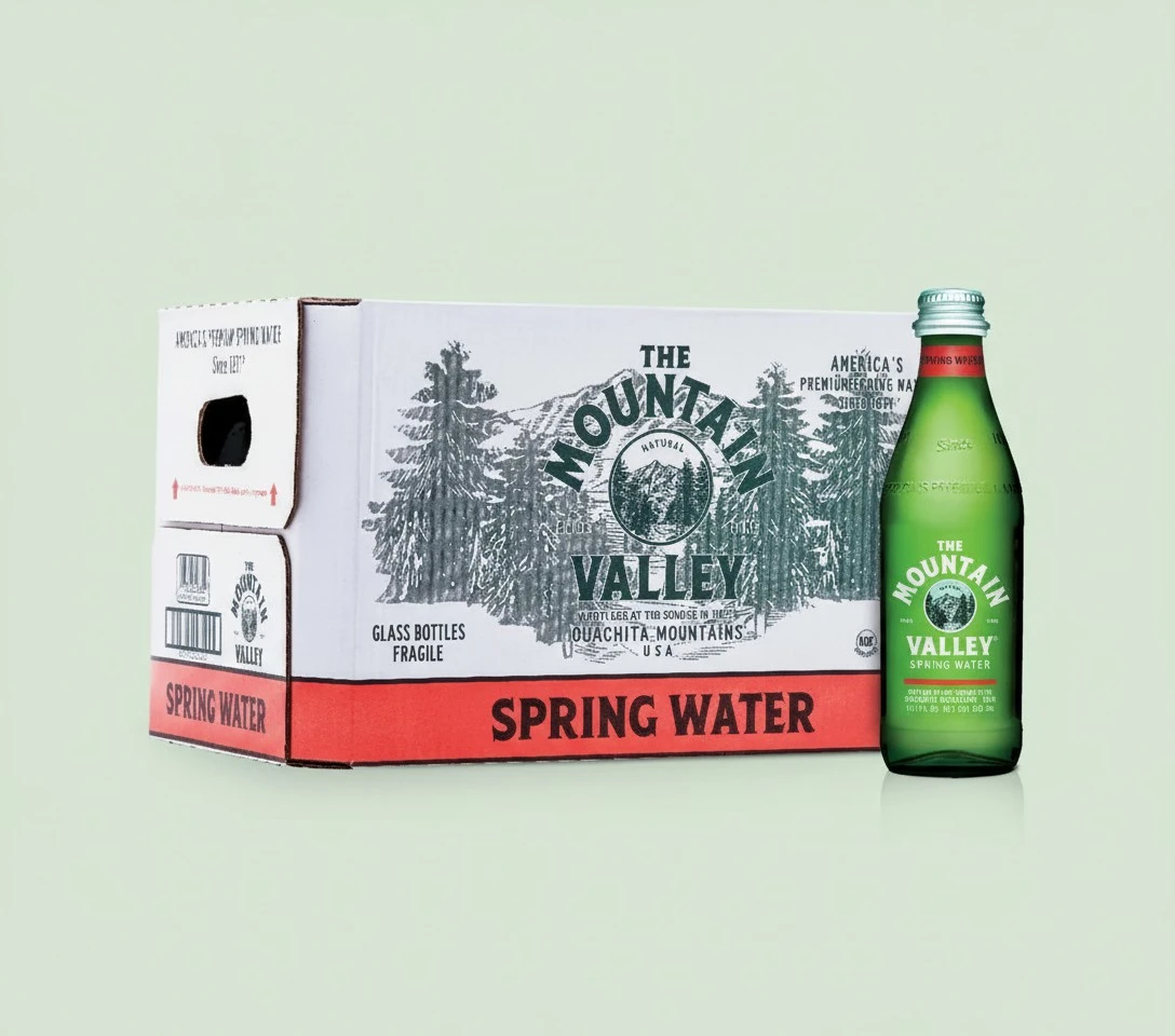 333 ML Glass Spring Water