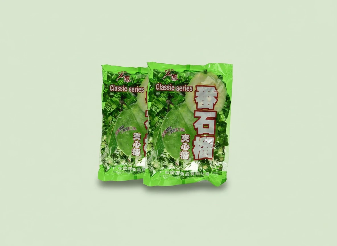 Bai Chuan HongYuan Classic Series Hard Candy (Guava Flavor) - 350 grams (Pack of 2)