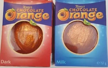 Terrys chocolate orange, dark and milk. Duo Pack