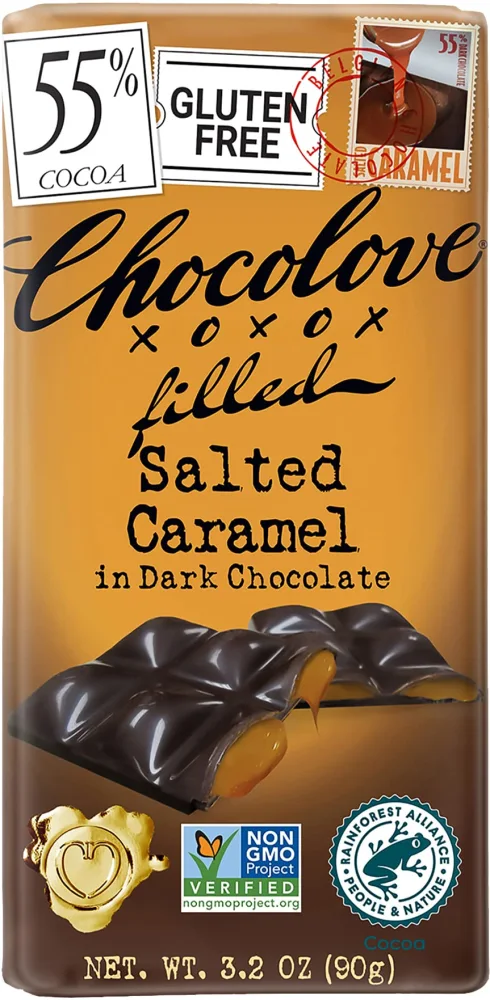 Chocolove Salted Caramel in Dark Chocolate 3.2oz