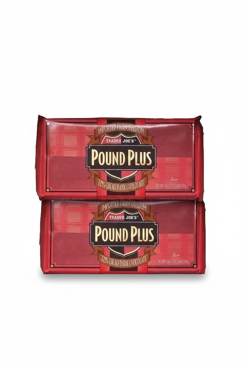 Trader Joes 72% CACAO Dark Chocolate Huge Pound Plus Candy Bars 3 Pack No Artificial Flavors No Preservatives