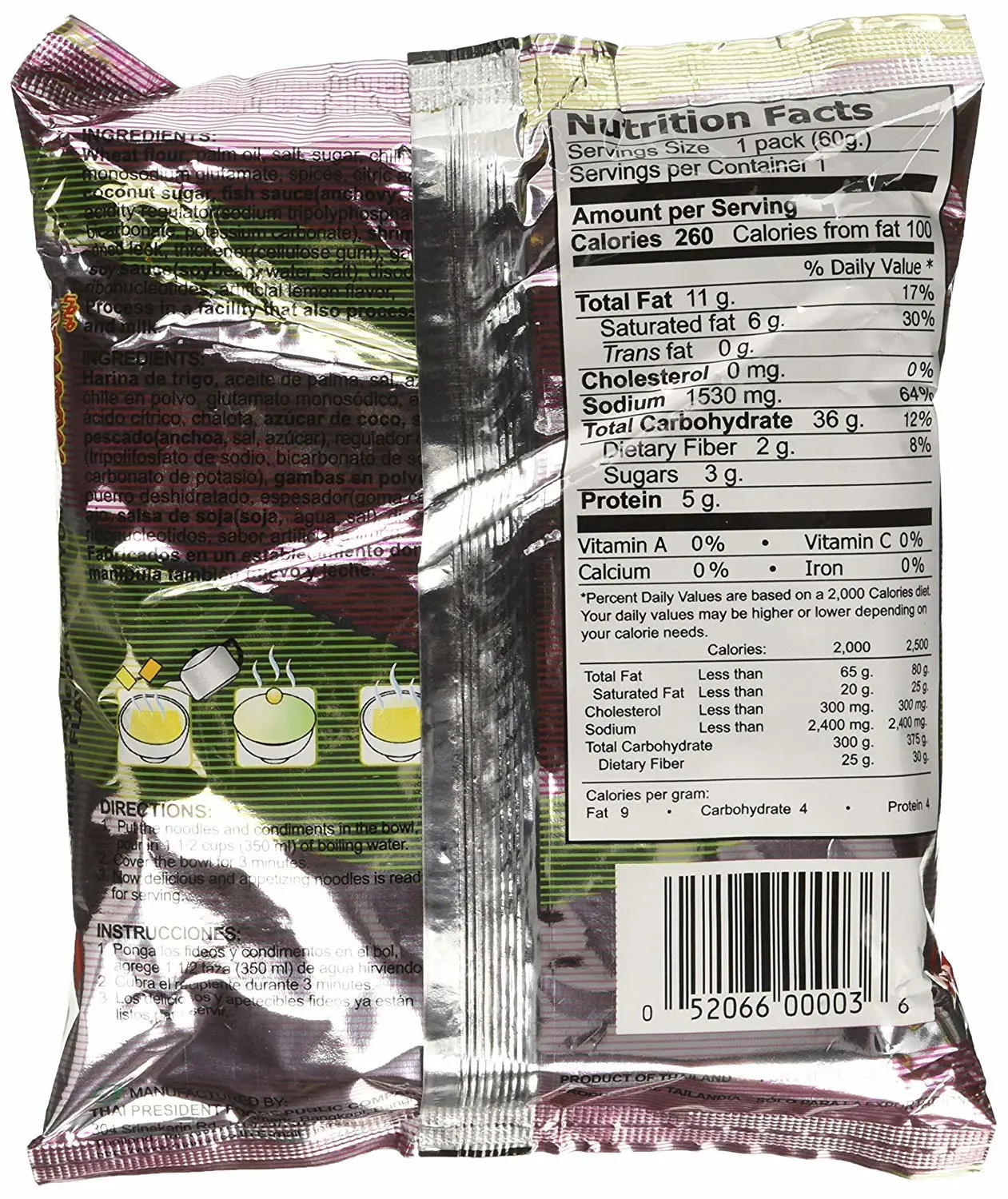 Mama Instant Ramen Noodle Tom Yum Shrimp Flavour (Pack of 30),Original,58.2 Ounce