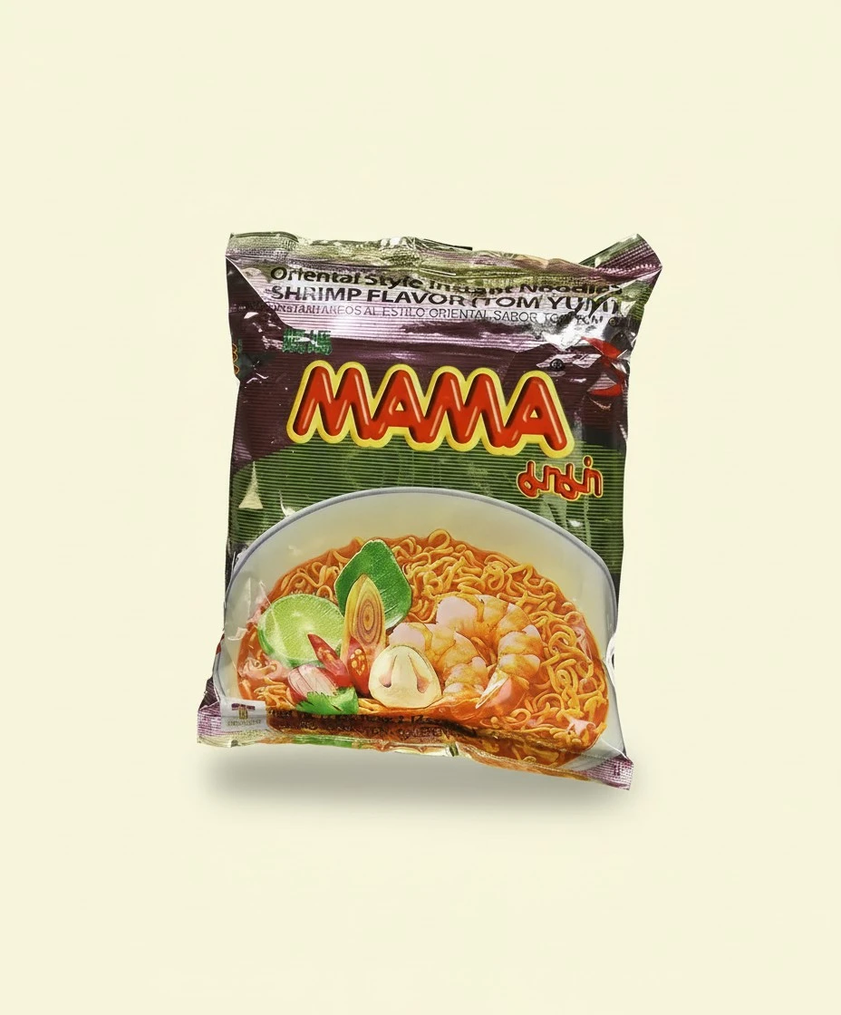 Mama Instant Ramen Noodle Tom Yum Shrimp Flavour (Pack of 30),Original,58.2 Ounce
