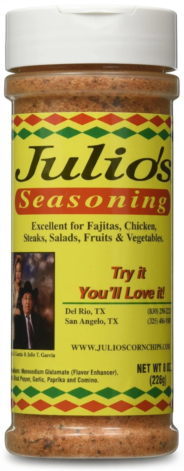 Julio's Seasoning 8 Oz (Pack of 1)