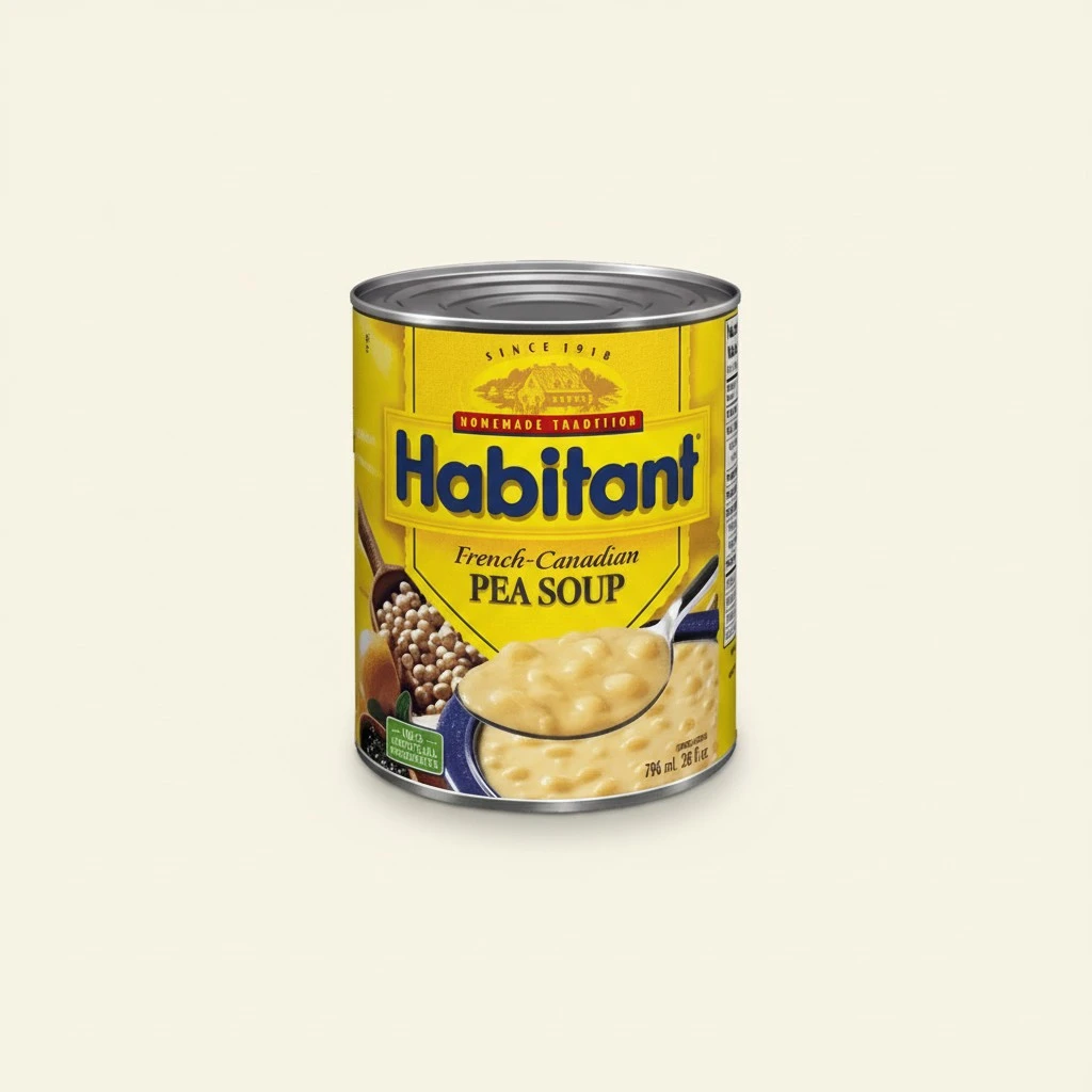 Habitant French Canadian Pea Soup 796ml/28 fl. oz. 6-Pack {Imported from Canada}