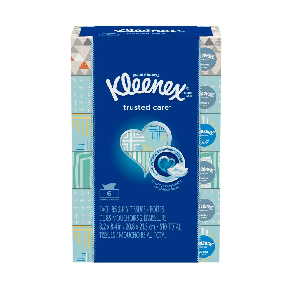 Kleenex Everyday Low Count Tissues, 85 Count(pack of 6)