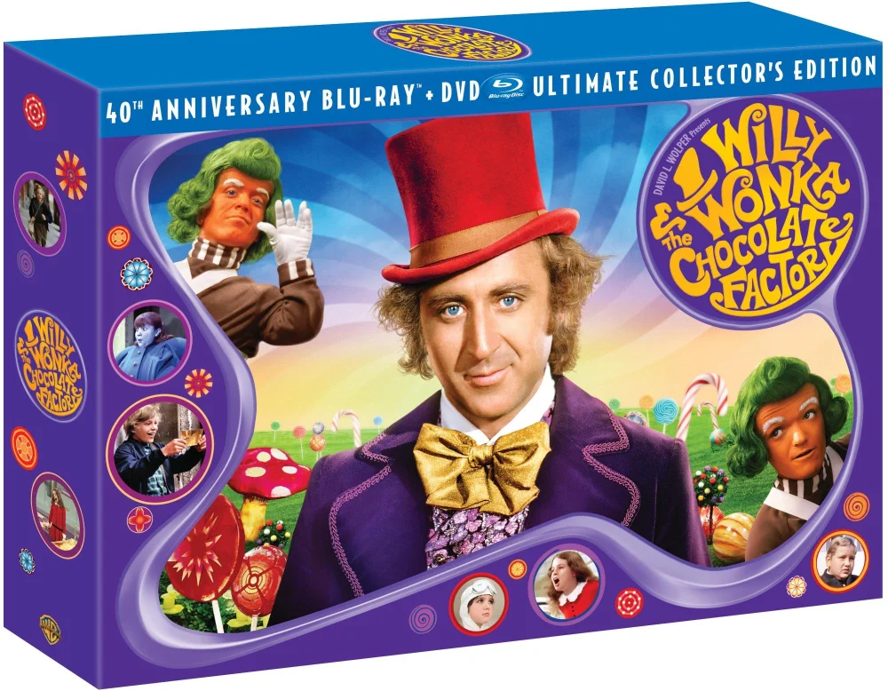 Willy Wonka & the Chocolate Factory (Three-Disc 40th Anniversary Collector's Edition Blu-ray/DVD Combo)