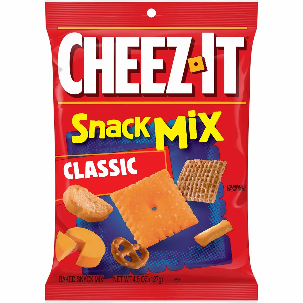 Cheez-It, Baked Snack Mix, Classic, 4.5oz Pouch