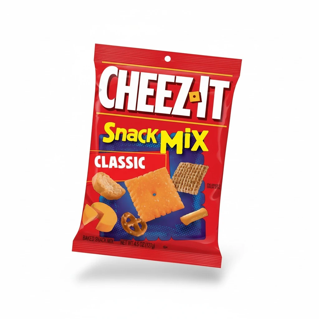 Cheez-It, Baked Snack Mix, Classic, 4.5oz Pouch