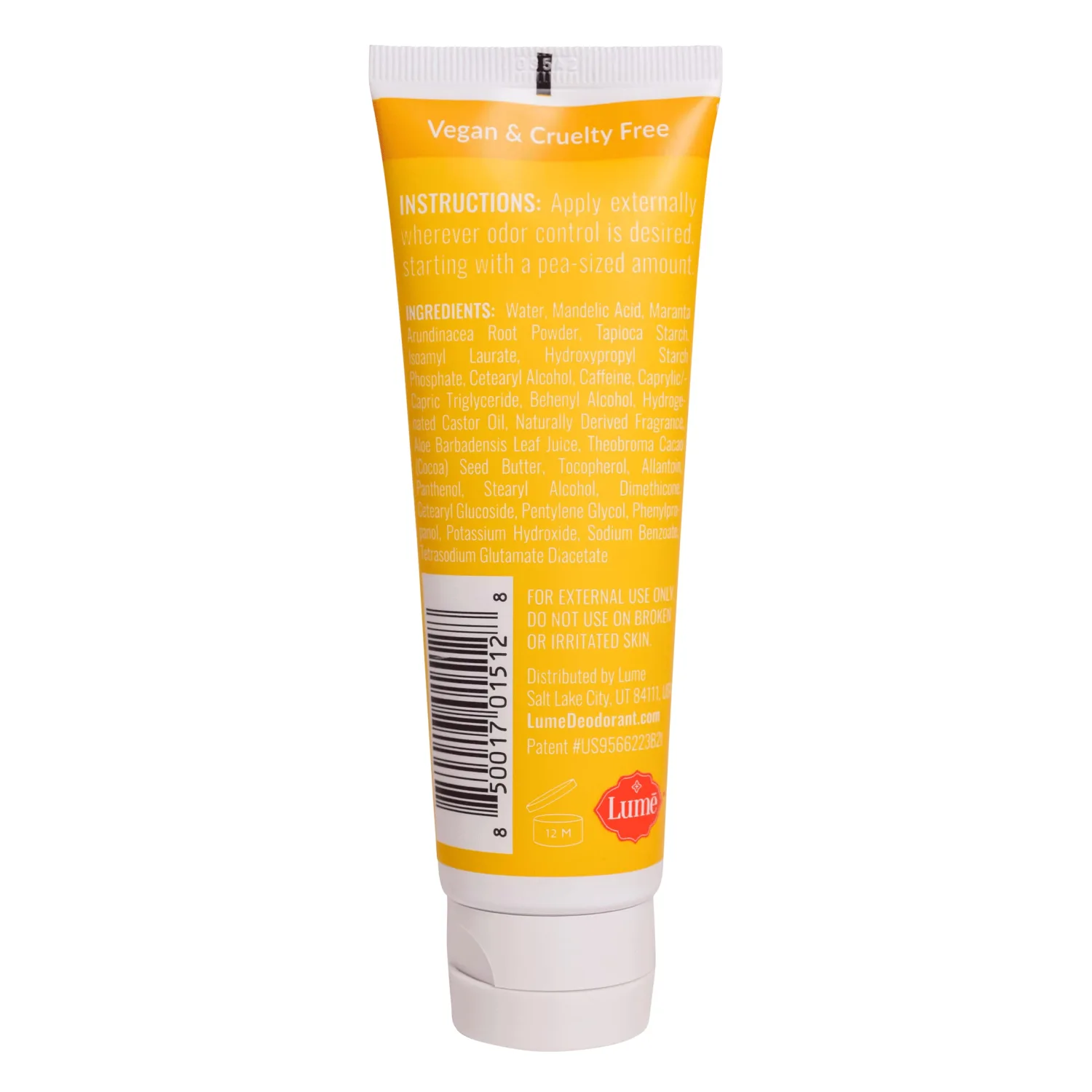Lume Natural Deodorant - Underarms and Private Parts - Aluminum Free, Baking Soda Free, Hypoallergenic, and Safe For Sensitive Skin - Travel Tube + Solid Stick Bundle (Coconut Crush)