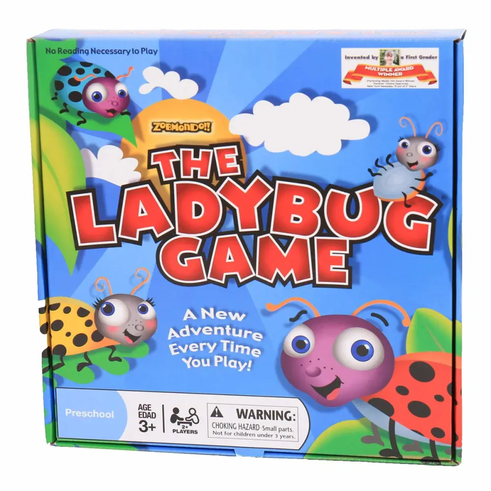 The Ladybug Game! Award Winning Kids Board Game. A Super Fun, Educational Game Your Kids and Will Love! Easy to Play, Perfect for - Birthday Gifts, Travel, Home, Parties, at Grandparents Home!