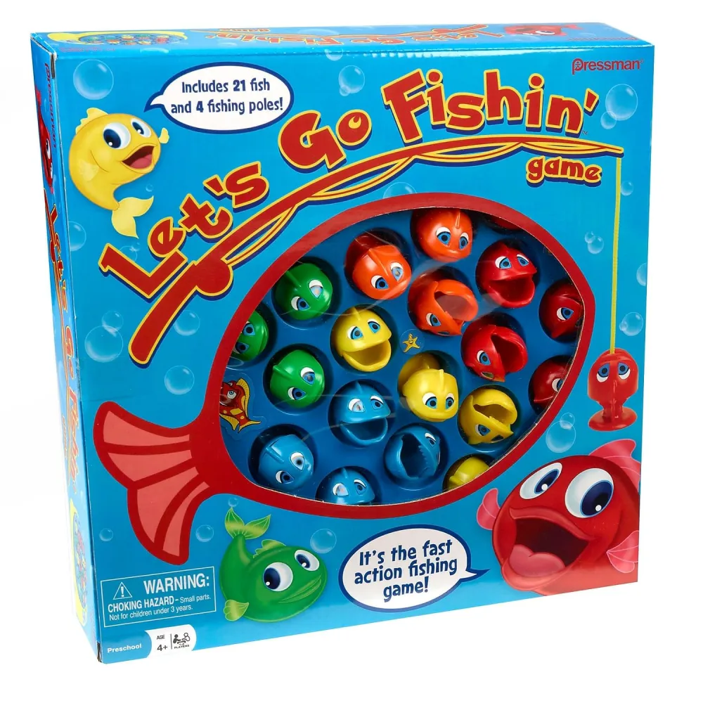 Zinc Exclusive Bonus Edition Let's Go Fishin' - Includes Lucky Ducks Make-A-Match Game!