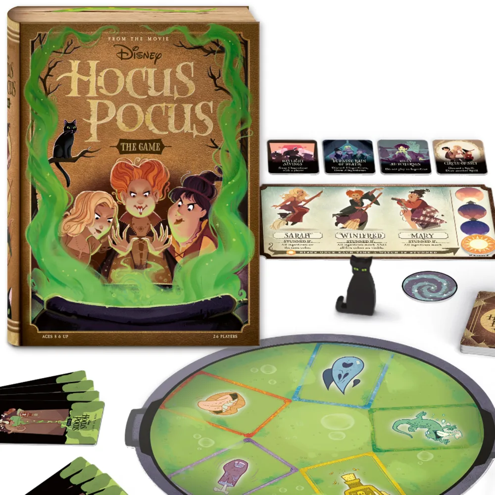 Ravensburger Disney Hocus Pocus Game - Engaging Puzzle for Ages 8 and up | Brain-Boosting Activity | Fun for Fans of Hocus Pocus | Great Gift for Kids and Teens