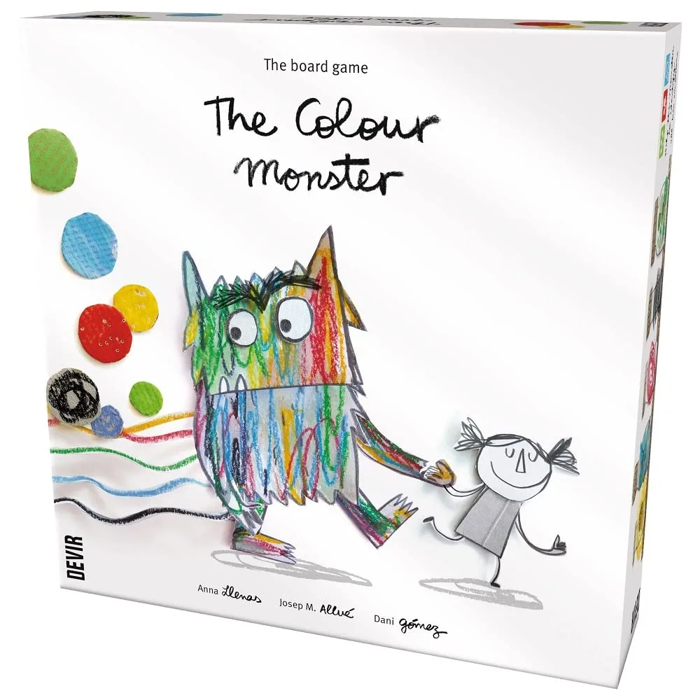 Devir Americas The Color Monster Childrens Game