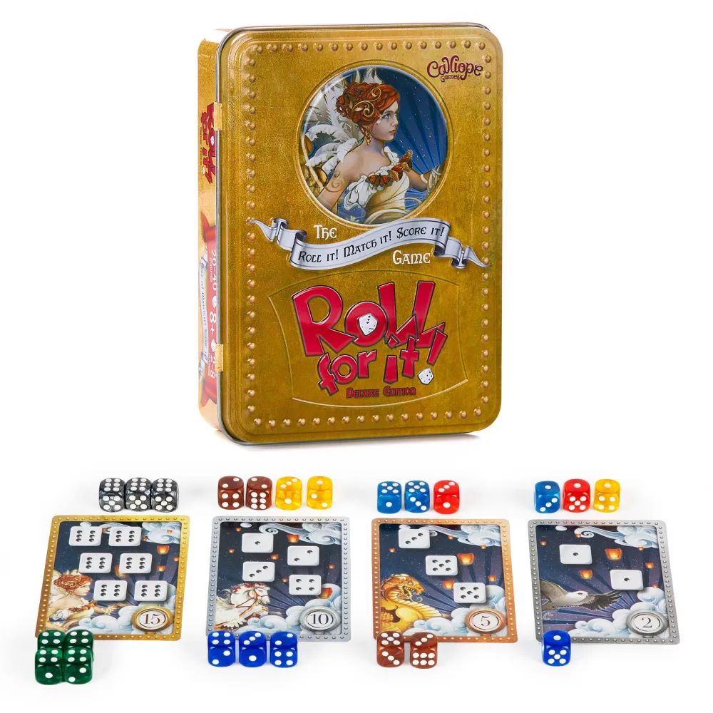 Calliope Games Roll for It! Deluxe Edition Board Game