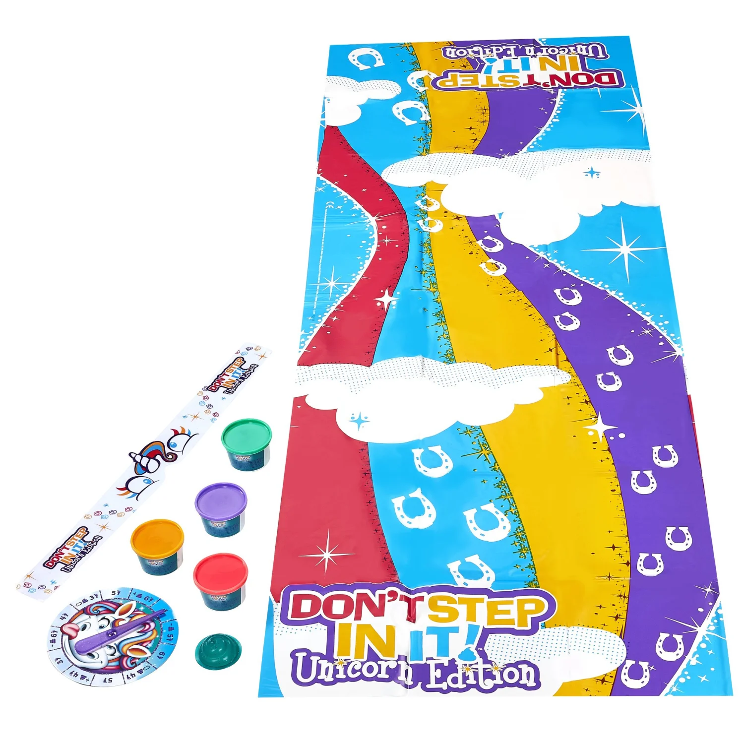 Hasbro Gaming Don’t Step in It Game, Unicorn Edition (Amazon Exclusive), 4 Years & up