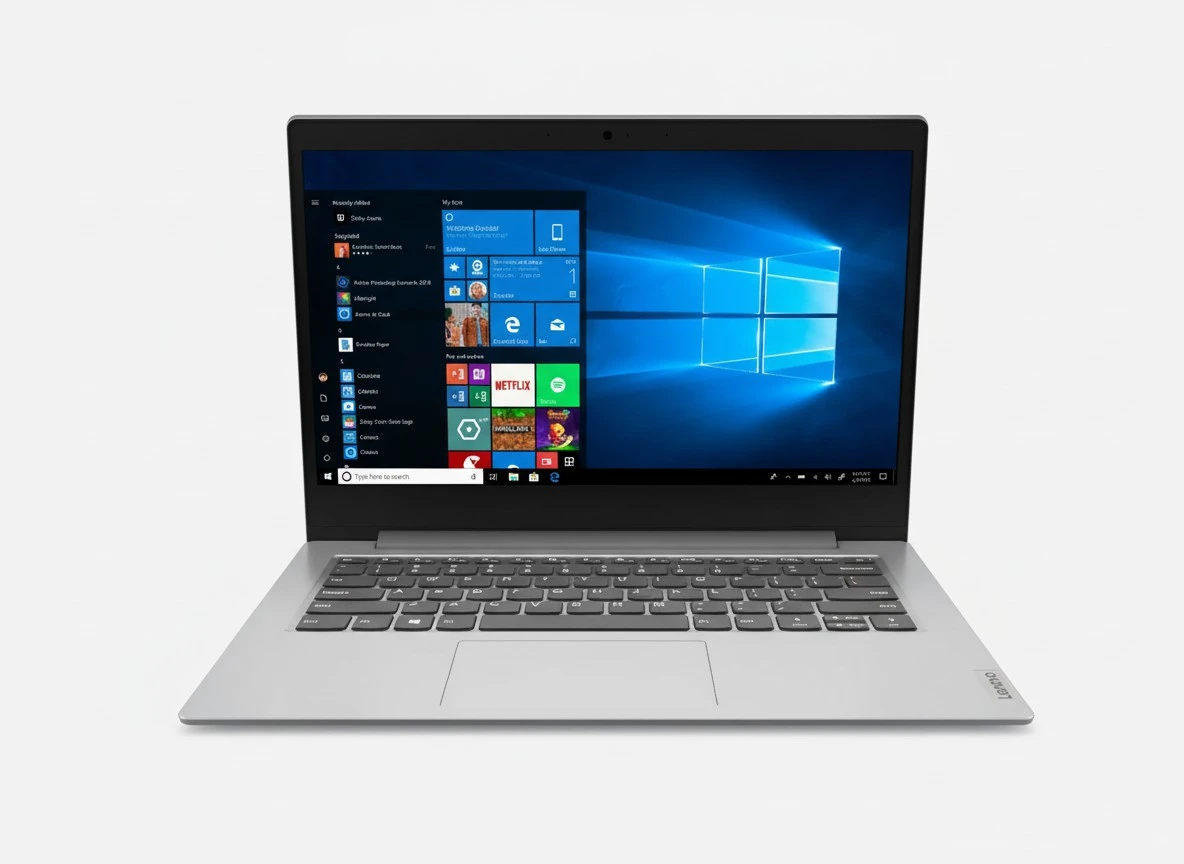 Lenovo - IdeaPad 1 14" Laptop - AMD A6-Series - 4GB Memory - AMD Radeon R4-64GB eMMC Flash Memory - Platinum Gray - 81VS009GUS