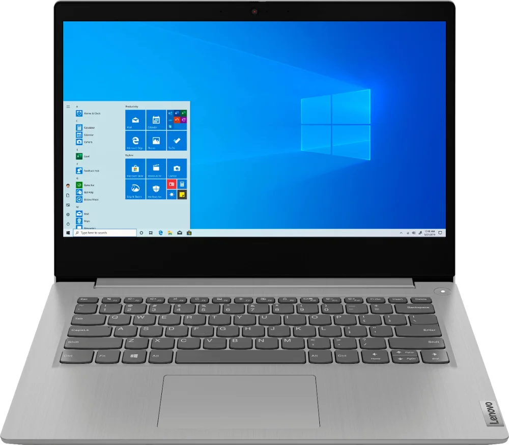 Lenovo Ideapad 3 14" Laptop - Intel Pentium Silver N5030 - 4GB Memory - 128GB SSD - Platinum Grey