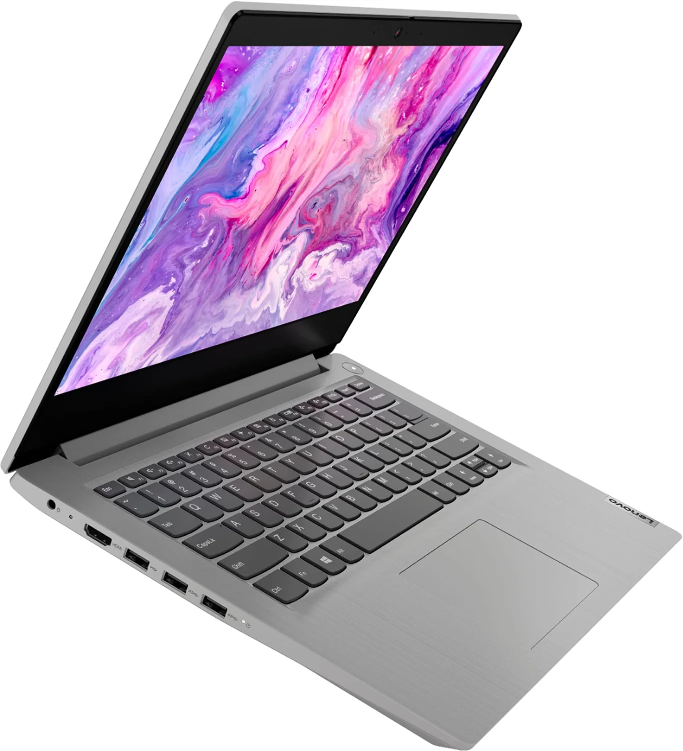 Lenovo Ideapad 3 14" Laptop - Intel Pentium Silver N5030 - 4GB Memory - 128GB SSD - Platinum Grey
