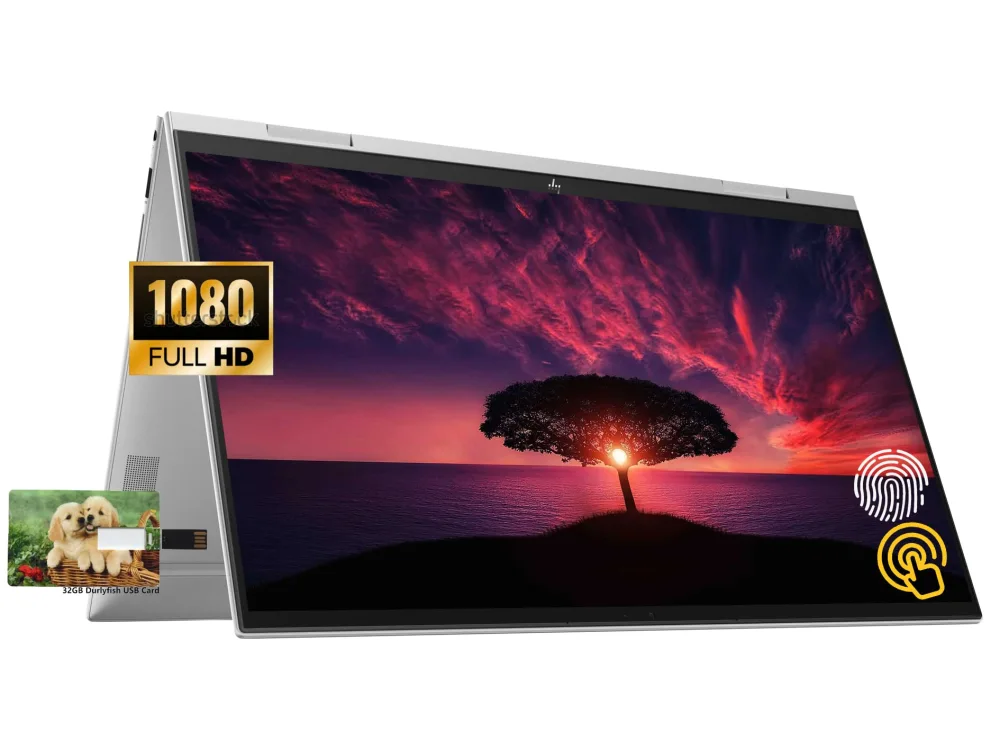 HP Envy x360 2-in-1 Convertible Business Laptop,15.6 FHD Touchscreen,Intel Core i5-1155G7 Processor,Windows 10 Pro,16GB RAM 512GB SSD,Thunderbolt 4,Backlit Keyboard,Fingerprint,32GB USB Card