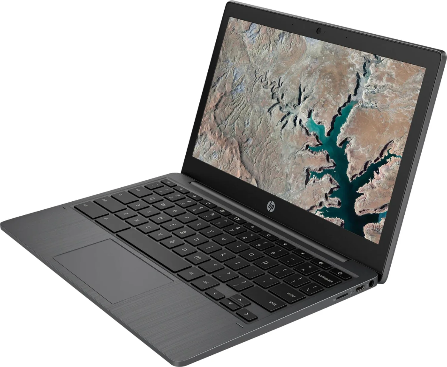 HP 2021 Chromebook 11.6 Inch Laptop, MediaTek MT8183 Octa-Core Processor, 4GB RAM, 32GB eMMC, WiFi, Webcam, USB Type C, Chrome OS + YSC Accessory (Zoom or Google Classroom Compatible), Ash Gray