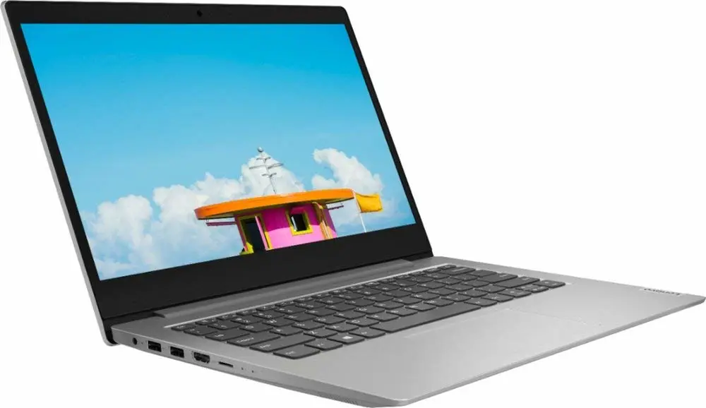 Lenovo IdeaPad 14-inch HD WLED AMD A6-9229e 4GB 64GB eMMC Win 10 Laptop Platinum, Grey, 14-14.99 inches