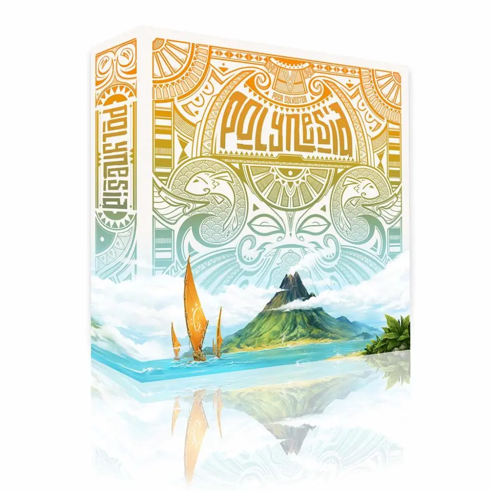 Polynesia Board Game | Strategy Board Game | Adventure Game | Interactive Game for Teens and Adults | Ages 14 and up | 2 to 4 Players | Average Playtime 75 Minutes | Made by Ludonova