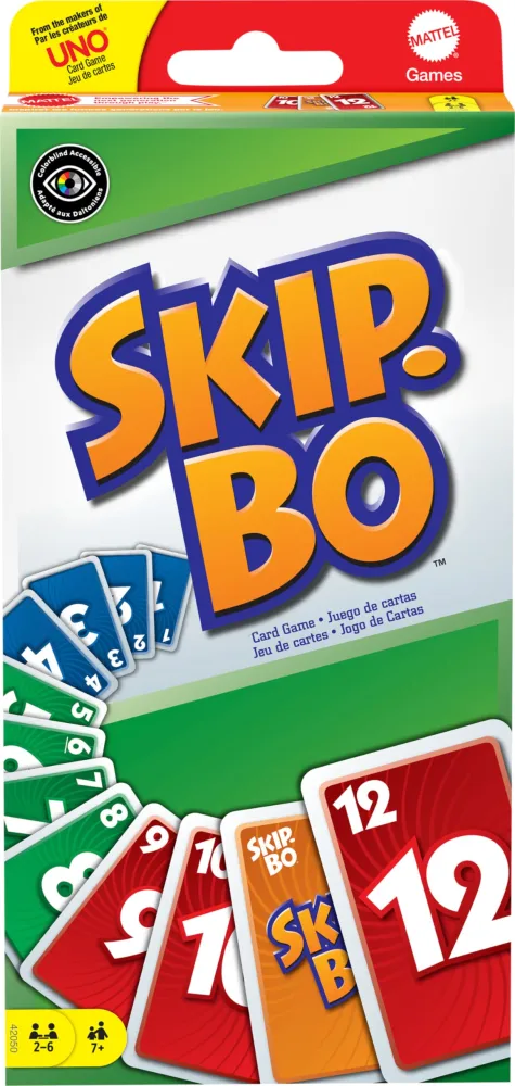 Mattel Games SKIP BO Card Game