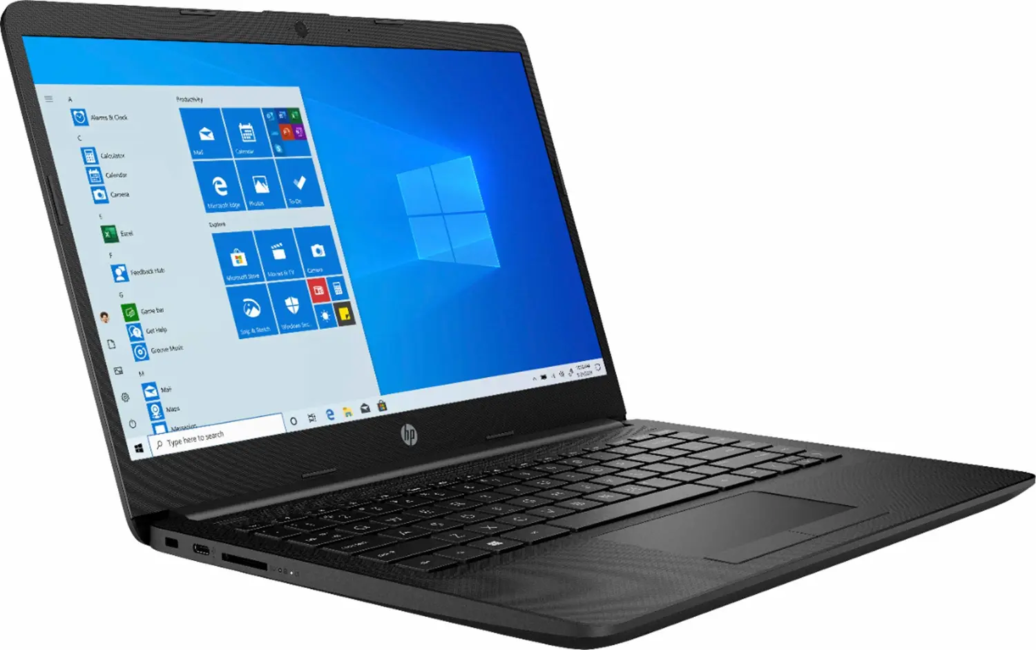 HP 14 WLED-Backlit Display Laptop, AMD Athlon Silver 3050U Up to 3.2GHz (Beats i5-7200U), 4GB DDR4 RAM, 128GB SSD, 802.11AC WiFi+ Bluetooth 4.2, Type-C, HDMI, Black, Windows 10 (Renewed)