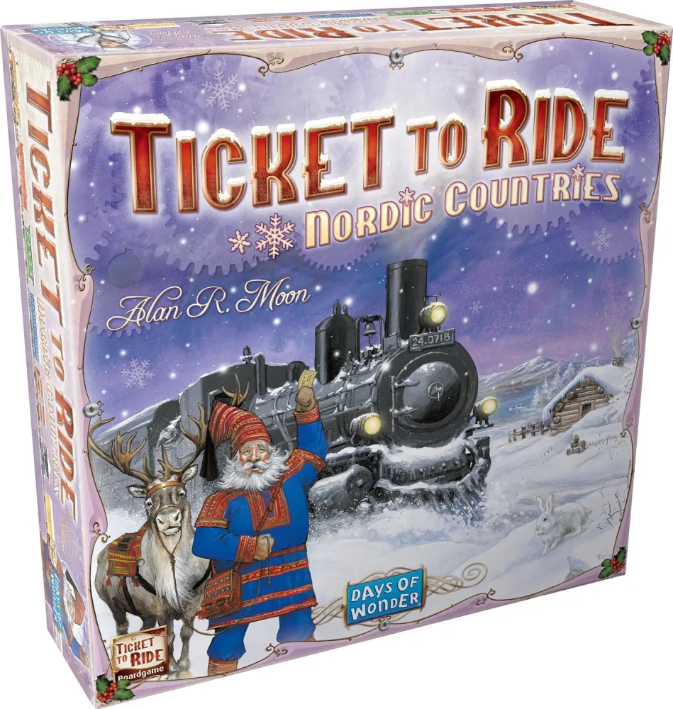 Days of Wonder Nordic Countries train board game