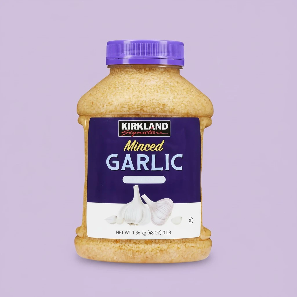 Kirkland Signature, Minced California Garlic, 48 oz