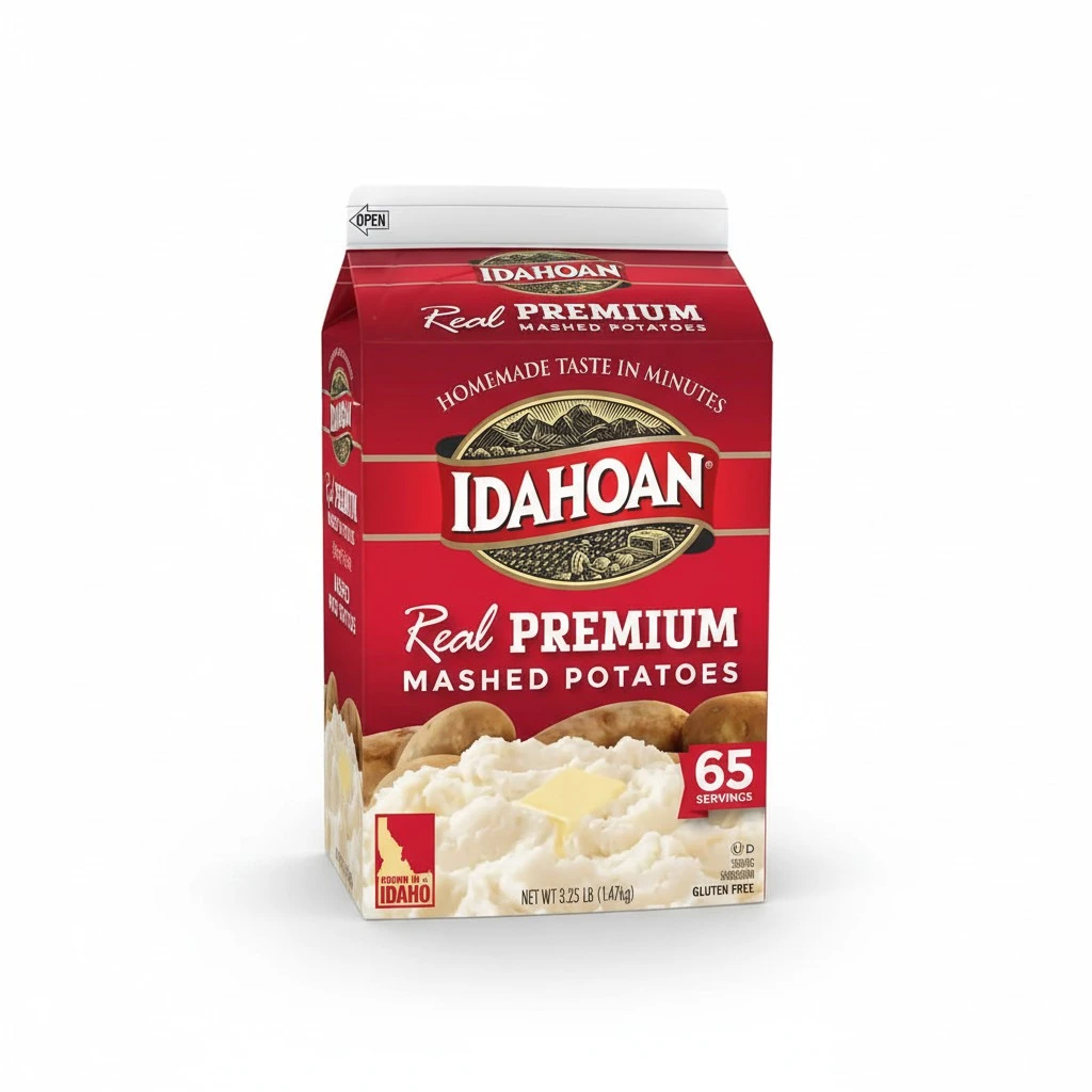 Idahoan, Real Premium Mashed Potatoes, 3.25 lbs